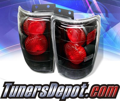 Sonar® Altezza Tail Lights (Black) - 97-02 Ford Expedition
