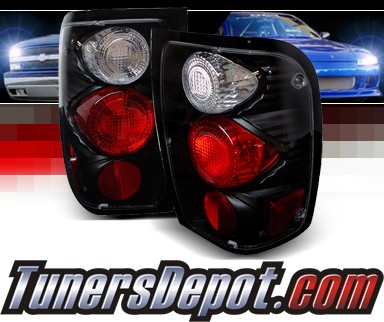 Sonar® Altezza Tail Lights (Black) - 98-00 Ford Ranger