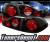 Sonar® Altezza Tail Lights (Black) - 98-00 Honda Accord 4dr