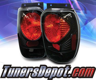 Sonar® Altezza Tail Lights (Black) - 98-01 Mercury Mountaineer