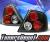Sonar® Altezza Tail Lights (Black) - 98-01 Nissan Altima