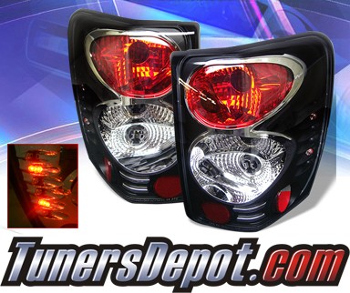 Sonar® Altezza Tail Lights (Black) - 99-04 Jeep Grand Cherokee