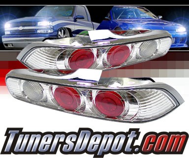 Sonar® Altezza Tail Lights (Chrome) - 94-01 Acura Integra 2dr.