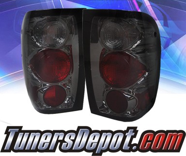 Sonar® Altezza Tail Lights (Smoke) - 98-00 Ford Ranger