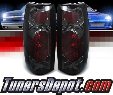 Sonar® Altezza Tail Lights (Smoke) - 99-00 Cadillac Escalade (Gen 2 Style)