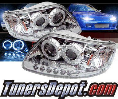 Sonar® CCFL Halo Projector Headlights - 97-03 Ford F150 F-150