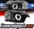 Sonar® CCFL Halo Projector Headlights (Black) - 10-13 Chevy Camaro