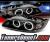 Sonar® CCFL Halo Projector Headlights (Black) - 97-03 Pontiac Grand Prix