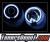 Sonar® CCFL Halo Projector Headlights (Black) - 99-00 Honda Civic
