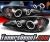 Sonar® CCFL Halo Projector Headlights (Black) - 99-05 Pontiac Grand Am