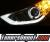 Sonar® DRL LED Halo Projector Headlights - 11-13 Hyundai Elantra