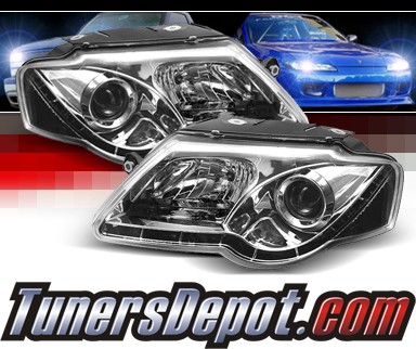 Sonar® DRL LED Projector Headlights - 06-08 VW Volkswagen Passat