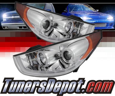 Sonar® DRL LED Projector Headlights - 10-12 Hyundai Tucson