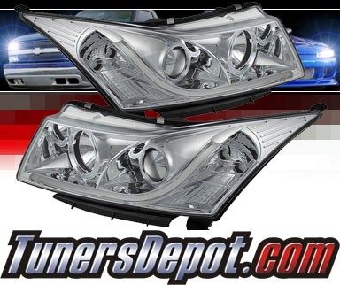 Sonar® DRL LED Projector Headlights - 11-16 Chevy Cruze
