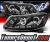 Sonar® DRL LED Projector Headlights (Black) - 08-12 Honda Accord 4dr