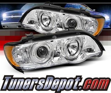Sonar® Halo Projector Headlights - 01-03 BMW X5 E53