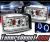 Sonar® Halo Projector Headlights - 05-07 Dodge Dakota