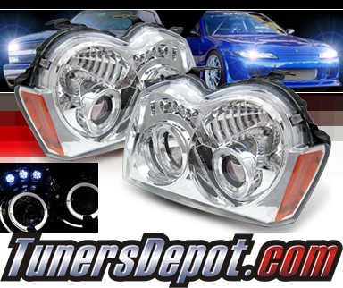 Sonar® Halo Projector Headlights - 05-07 Jeep Grand Cherokee