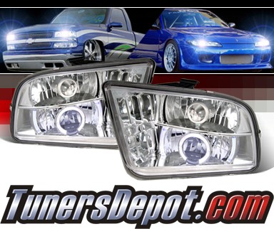 Sonar® Halo Projector Headlights - 05-09 Ford Mustang