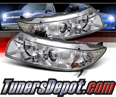 Sonar® Halo Projector Headlights - 06-11 Honda Civic 2dr.