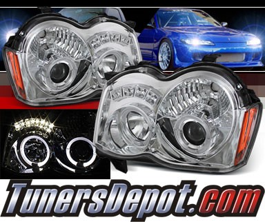 Sonar® Halo Projector Headlights - 08-10 Jeep Grand Cherokee