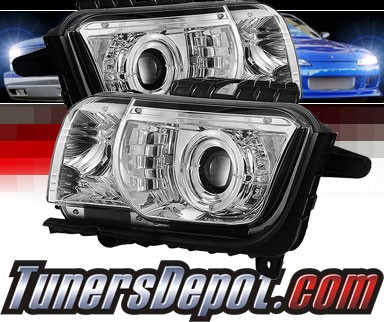 Sonar® Halo Projector Headlights - 10-13 Chevy Camaro