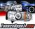 Sonar® Halo Projector Headlights - 94-01 Dodge Ram 1500 Pickup w/ Amber Reflector