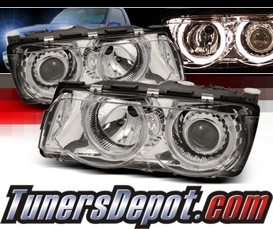 Sonar® Halo Projector Headlights - 95-98 BMW 740il E38