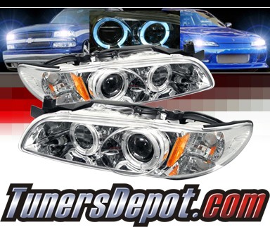 Sonar® Halo Projector Headlights - 97-03 Pontiac Grand Prix