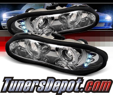 Sonar® Halo Projector Headlights - 98-02 Chevy Camaro