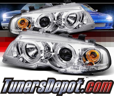 Sonar® Halo Projector Headlights - 99-01 BMW 323Ci E46 Convertible