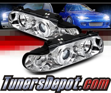 Sonar® Halo Projector Headlights - 99-01 BMW 740iL E38