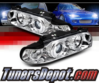 Sonar® Halo Projector Headlights - 99-01 BMW 750iL E38