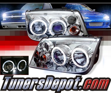 Sonar® Halo Projector Headlights - 99-04 VW Volkswagen Jetta IV