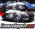 Sonar® Halo Projector Headlights (Black) - 00-03 Nissan Sentra