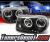 Sonar® Halo Projector Headlights (Black) - 05-10 Chrysler 300C