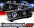 Sonar® Halo Projector Headlights (Black) - 92-96 Honda Prelude