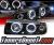 Sonar® Halo Projector Headlights (Black) - 92-98 BMW 325ic E36 Convertible