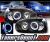 Sonar® Halo Projector Headlights (Black) - 92-98 VW Volkswagen Golf III