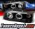 Sonar® Halo Projector Headlights (Black) - 93-97 Volvo 850