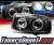 Sonar® Halo Projector Headlights (Black) - 93-98 VW Volkswagen Jetta III