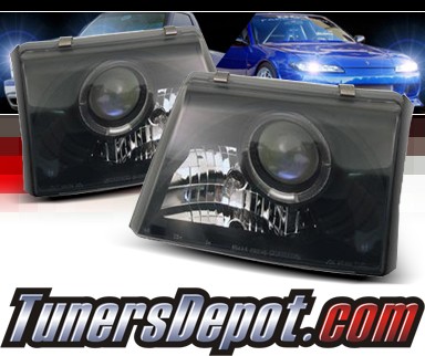 Sonar® Halo Projector Headlights (Black) - 98-00 Ford Ranger