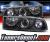 Sonar® Halo Projector Headlights (Black) - 98-04 Chevy S-10 S10