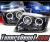 Sonar® Halo Projector Headlights (Black) - 99-04 Jeep Grand Cherokee