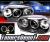Sonar® Halo Projector Headlights (Black) - 99-05 VW Volkswagen Golf IV