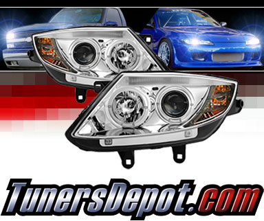 Sonar® Halo Projector Headlights (Chrome) - 03-08 BMW Z4 E85 (w/ HID Only)