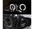 Sonar® Halo Projector Headlights (Smoke) - 02-05 BMW 330i 4dr E46