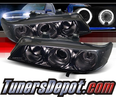 Sonar® Halo Projector Headlights (Smoke) - 94-97 Honda Accord
