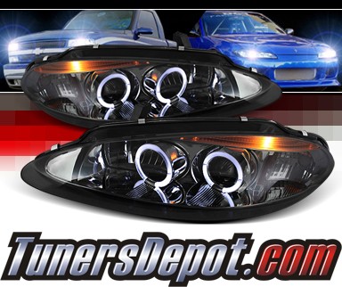 Sonar® Halo Projector Headlights (Smoke) - 98-04 Dodge Intrepid