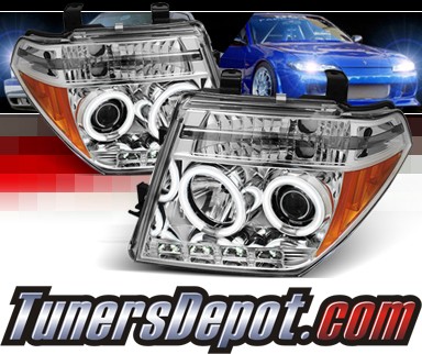 Sonar® LED CCFL Halo Projector Headlights - 05-07 Nissan Pathfinder